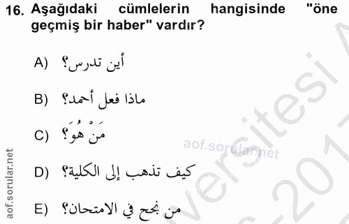 Soru 16