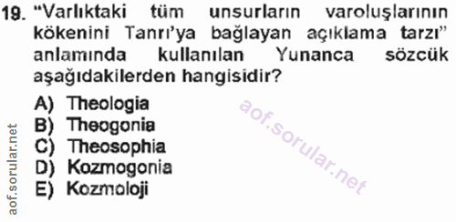 Soru 19