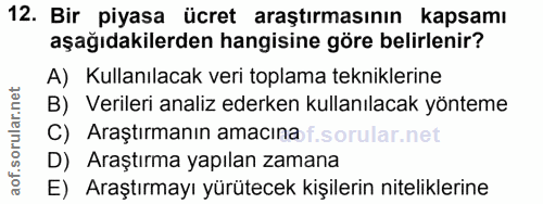 Soru 12