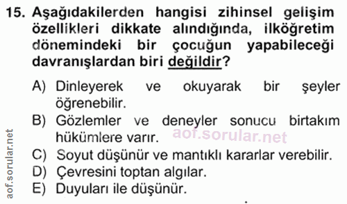 Soru 15