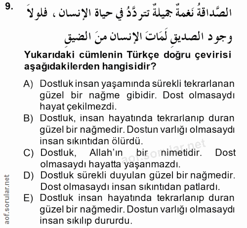 Soru 9