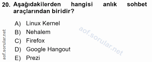 Soru 20