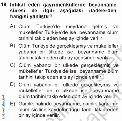 Soru 18