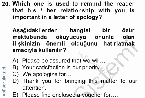 Soru 20