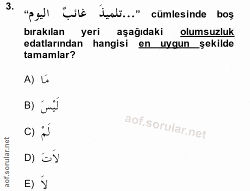 Soru 3