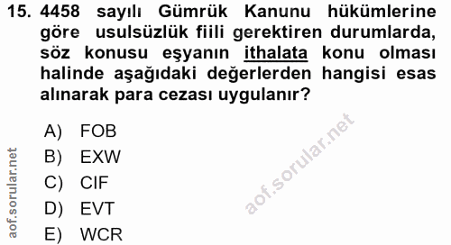 Soru 15