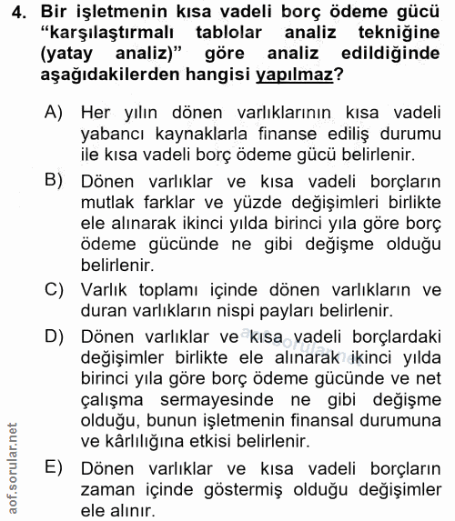 Soru 4