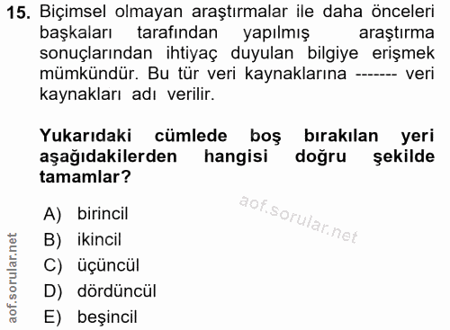 Soru 15