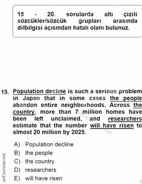 Soru 15