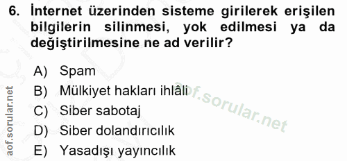 Soru 6