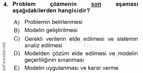 Soru 4