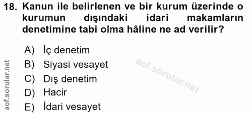 Soru 18