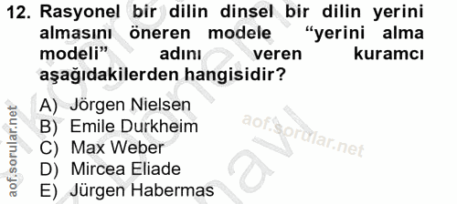 Soru 12
