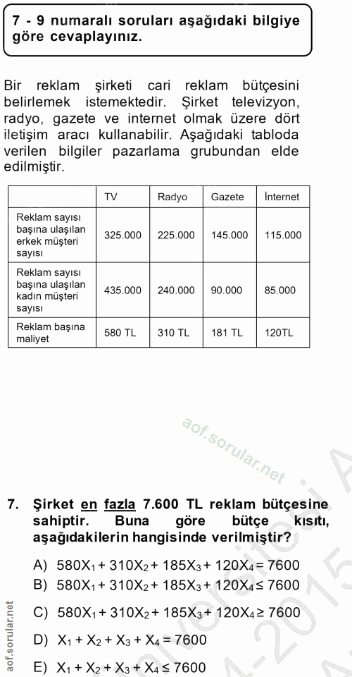 Soru 7