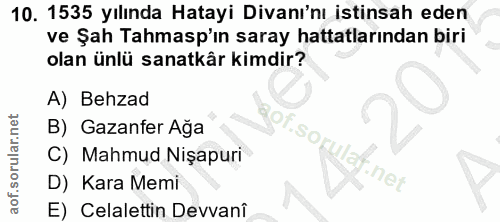 Soru 10