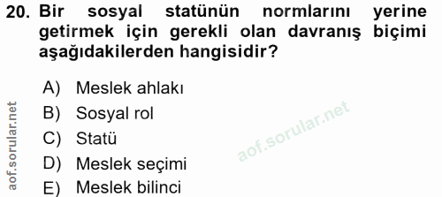 Soru 20
