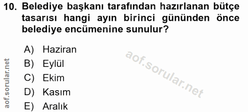 Soru 10