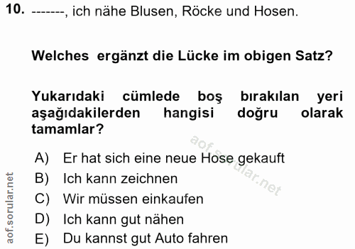 Soru 10