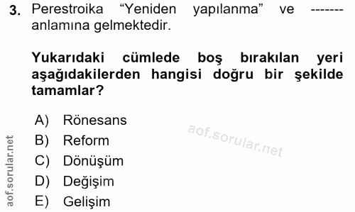 Soru 3