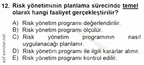 Soru 12