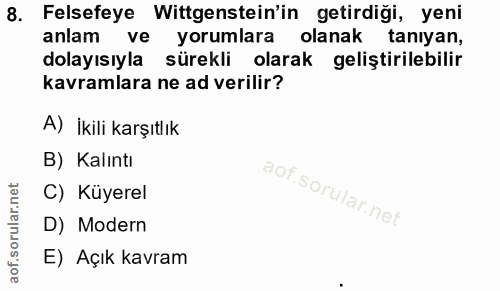 Soru 8
