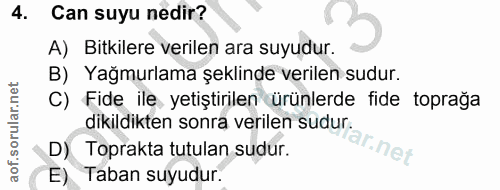 Soru 4