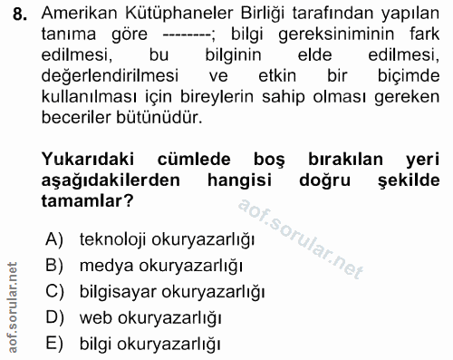 Soru 8