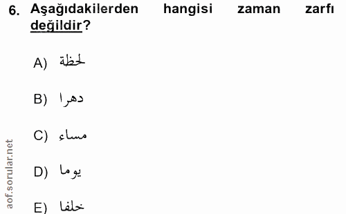 Soru 6
