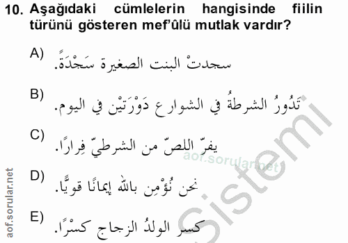Soru 10