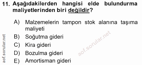Soru 11