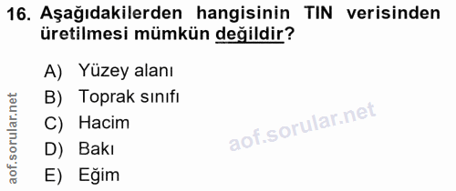 Soru 16