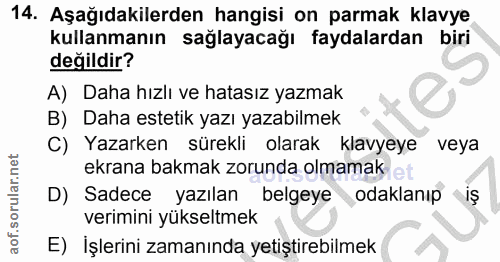 Soru 14