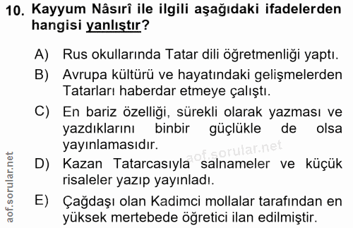 Soru 10