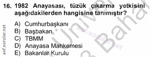 Soru 16