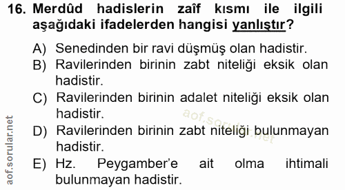 Soru 16