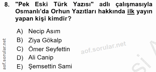 Soru 8