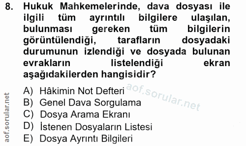 Soru 8