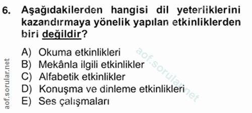 Soru 6