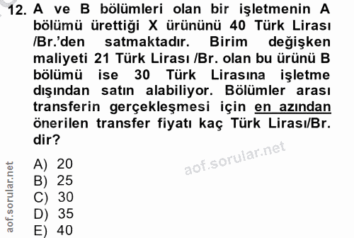 Soru 12