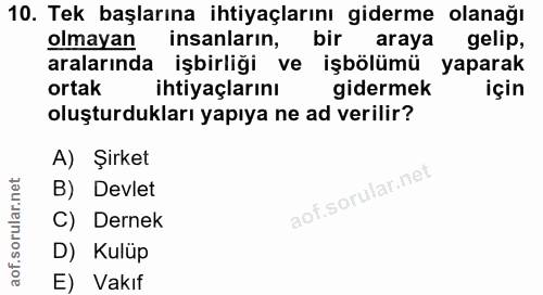 Soru 10