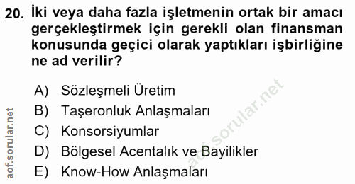 Soru 20