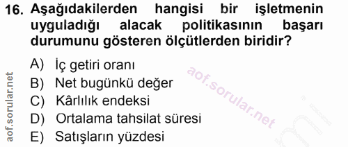 Soru 16