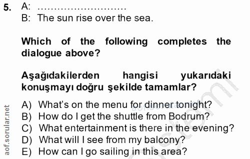 Soru 5
