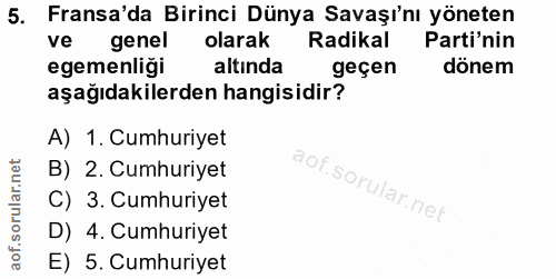 Soru 5