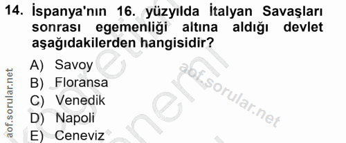 Soru 14