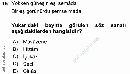 Soru 15