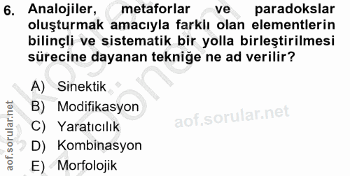 Soru 6