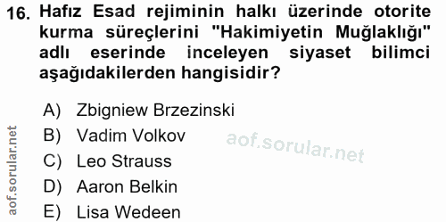 Soru 16