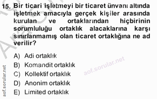 Soru 15
