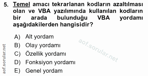 Soru 5